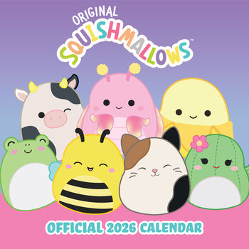 Календар 2027 Squishmallows