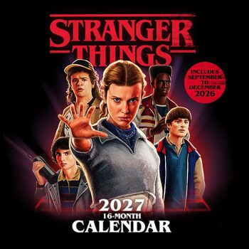 Календар 2027 Stranger Things