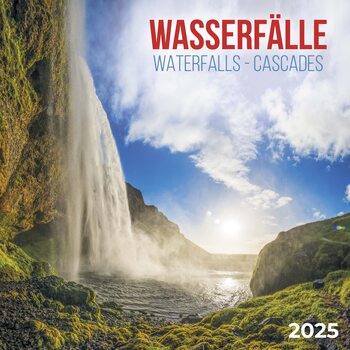 Календар 2027 Waterfalls