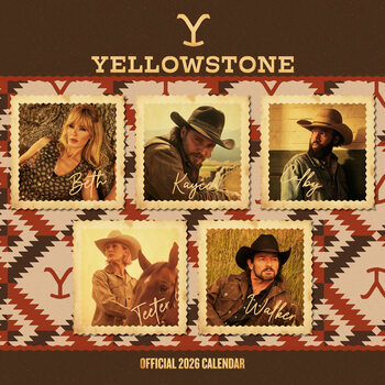 Календар 2027 Yellowstone