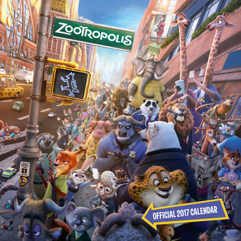 Календар 2027 Zootroplis