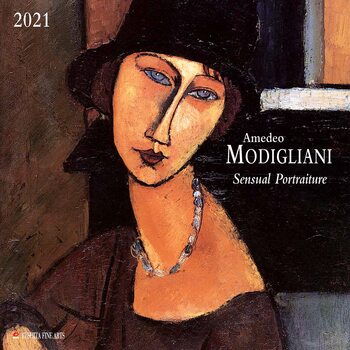 Calendar 2021 Amedeo Modigliani - Sensual Portraits