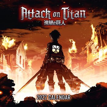 Calendar 2022 Attack on Titan