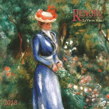 Calendar 2018 Auguste Renoir - La Vie en Rose
