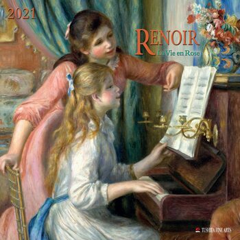 Calendar 2021 Auguste Renoir - La Vie en Rose