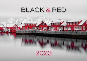 Calendar 2023 Black and Red
