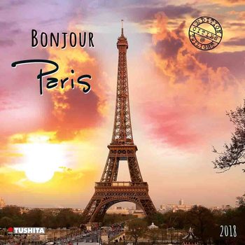 Calendar 2018 Bonjour Paris