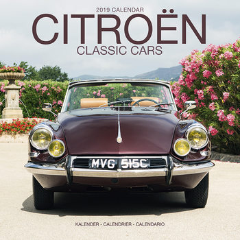 Calendar 2019 Citroen Classic Cars
