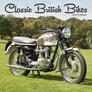Calendar 2023 Classic British Bikes