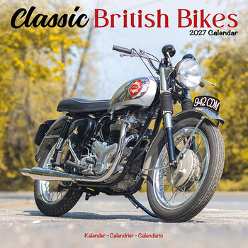Calendar 2027 Classic British Bikes