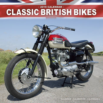 Calendar 2019 Classic British Bikes