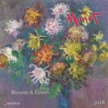 Calendar 2018 Claude Monet - Blossoms & Flowers 