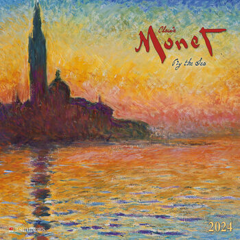 Calendar 2024 Claude Monet - By the Sea