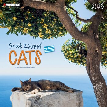Calendar 2023 Greek Island Cats