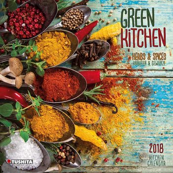 Calendar 2018 Green Kitchen