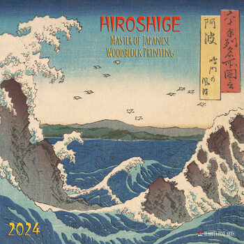 Calendar 2024 Hiroshige - Japanese Woodblock Printing