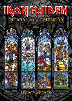 Calendar 2019 Iron Maiden