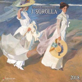 Calendar 2018 Joaquín Sorolla - Spanisch 
