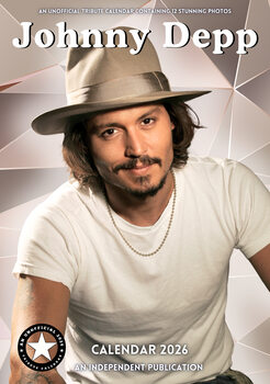Calendar 2026 Johnny Depp