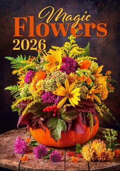 Calendar 2026 Magic Flowers