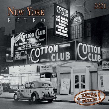 Calendar 2021 New York Retro