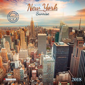 Calendar 2018 New York Sunrise