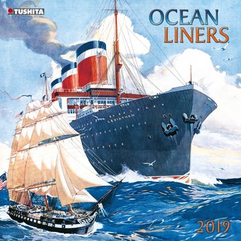Calendar 2019 Ocean liners
