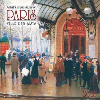Calendar 2018 Paris - Ville des Arts 