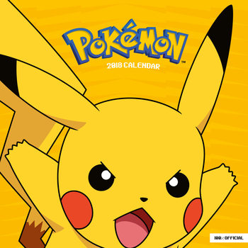 Calendar 2018 Pokemon