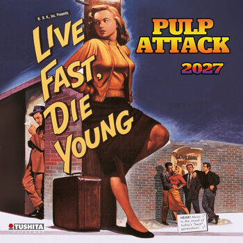 Calendar 2027 Pulp Attack | 16-month