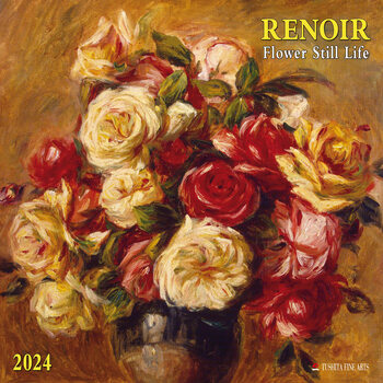 Calendar 2024 Renoir - Flowers still Life