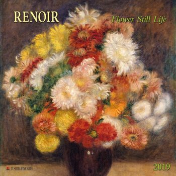 Calendar 2019 Renoir - Flowers still Life