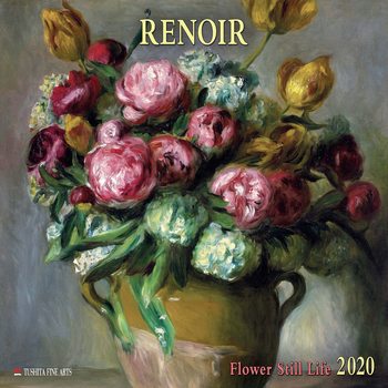 Calendar 2020 Renoir - Flowers still Life