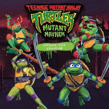 Calendar 2024 Teenage Mutant Ninja Turtles
