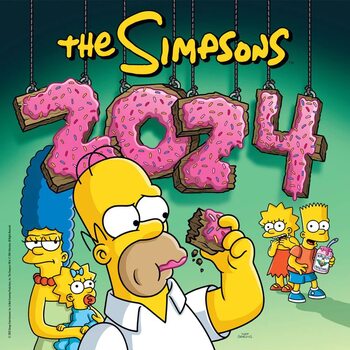 Calendar 2024 The Simpsons