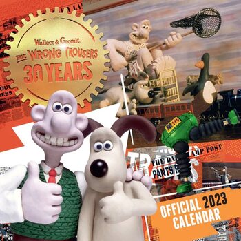 Calendar 2023 Wallace & Gromit