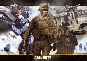 3D Αφίσα Call of Duty 2 - collage 3D