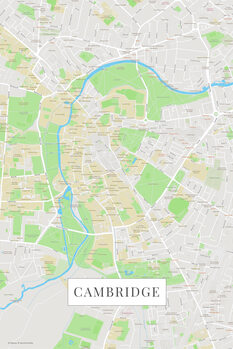 Принти на полотні Cambridge color