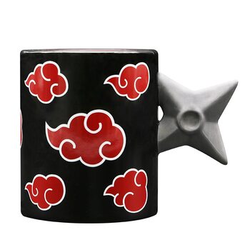 Caneca 3D Naruto Shippuden - Shuriken Akatsuki