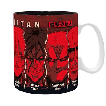 Caneca Attack on Titan - All Titans
