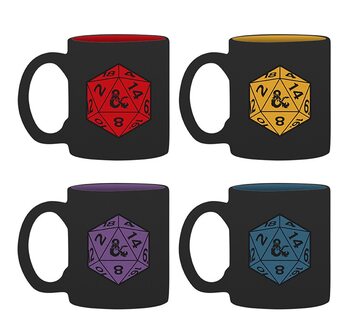 Caneca Dungeons of Dragons - D20