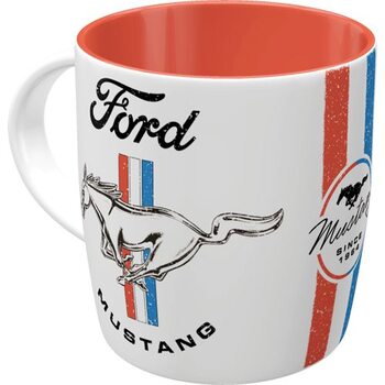 Caneca Ford - Mustang - Horse & Stripes