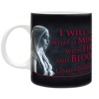 Caneca Game Of Thrones - Fire & Blood