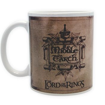 Caneca Lord of the Rigns - Map