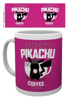 Caneca Pokemon: Detective Pikachu - Coffee Powered