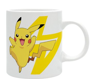 Caneca Pokemon - Logo And Pikachu