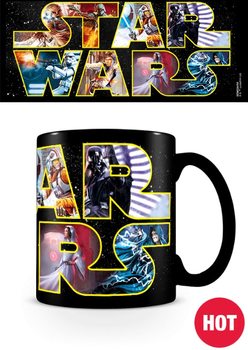 Caneca Star Wars - Logo Characters