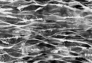 Canvas Print Abstract ink, watercolor seamless pattern