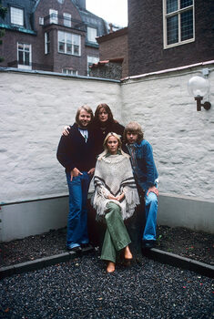 Canvas Print Agnetha Fältskog, 1970s
