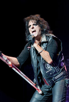 Canvas Print Alice Cooper at The Manchester Apollo